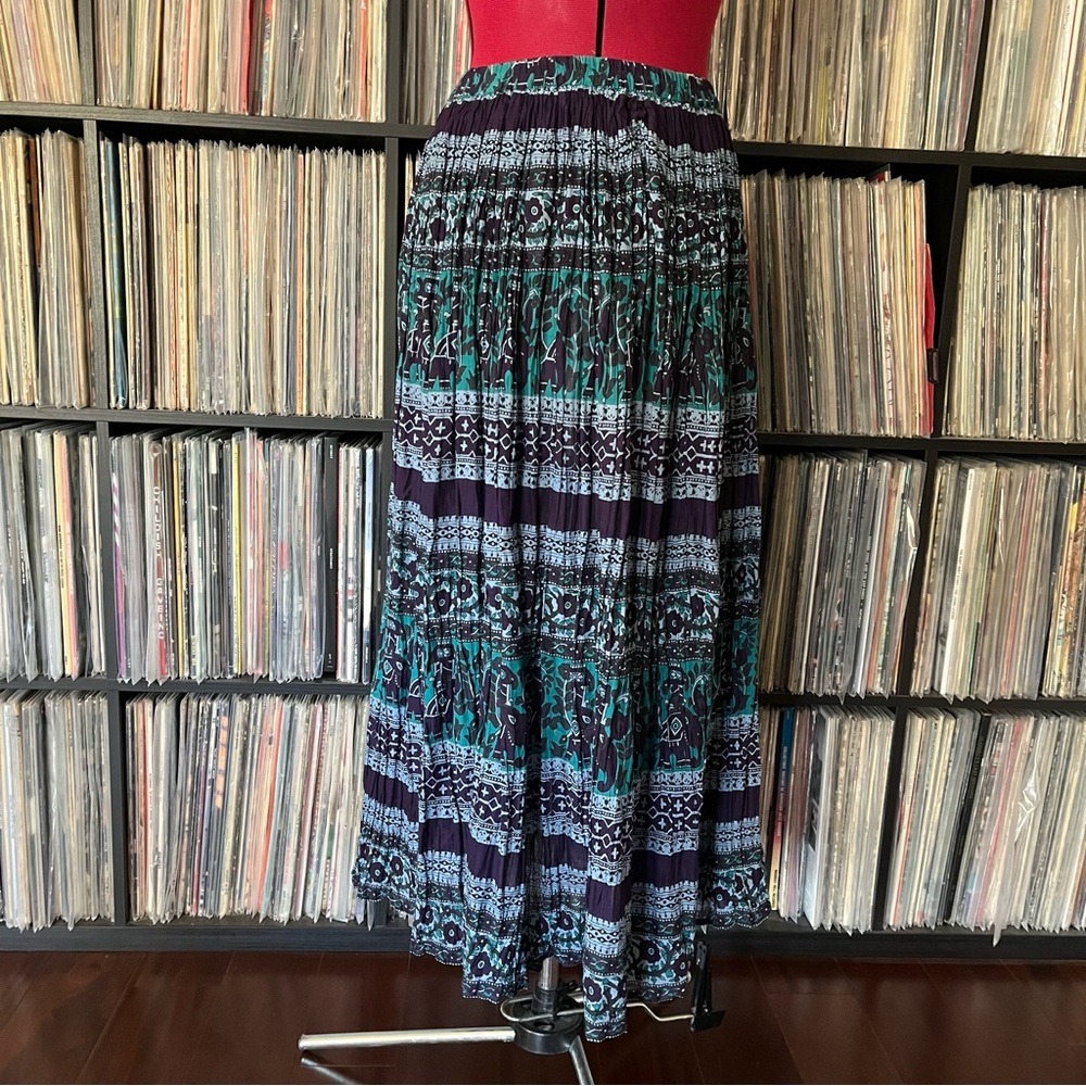 Elephant India broomstick hippie skirt twirl spinner deadhead phish tour π πππ - Picture 3 of 6
